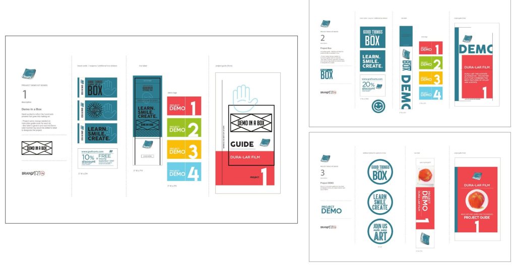 Grafix Demo in a Box kit concepts
