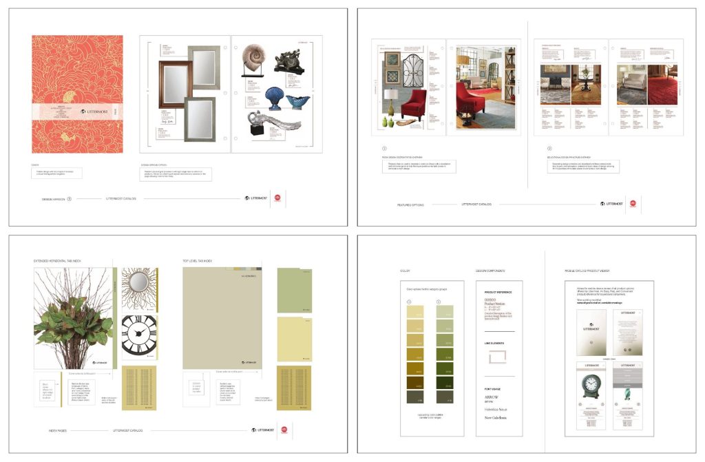 Uttermost catalog design concepts